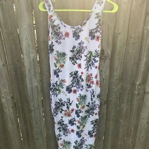 Floral tank dress